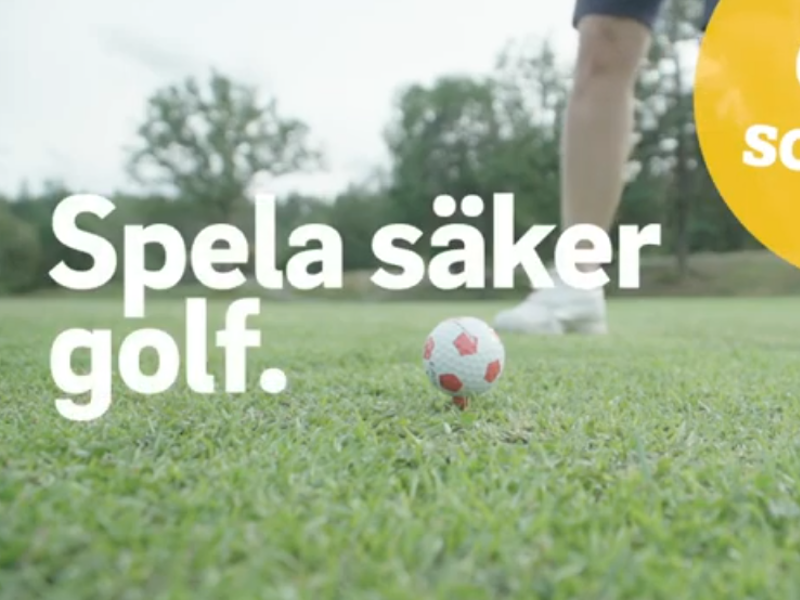 Golfa schysst - spela säker golf