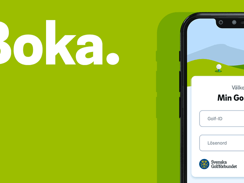 Boka starttid & golfbil på samma gång